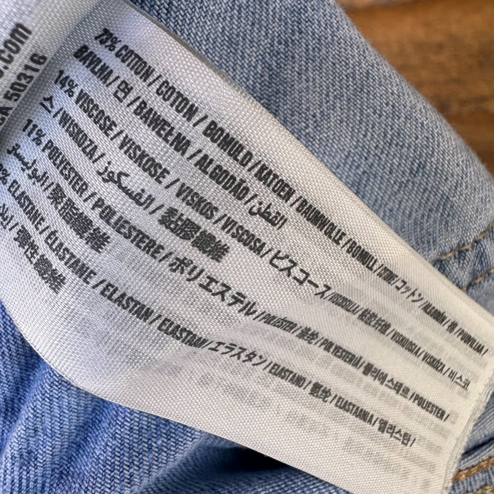 Hollister Light Blue High Rise Lightly Distressed Skinny Jeans Size 5 - Picture 7 of 13